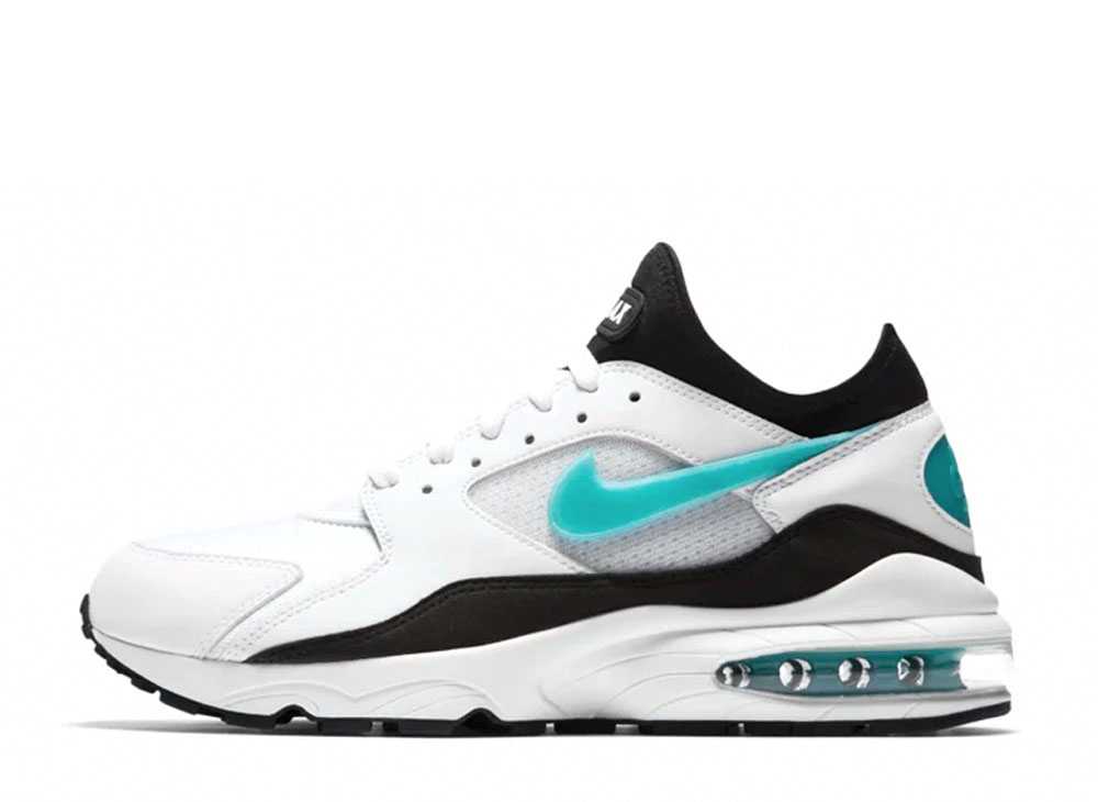 ナイキエアマックス93オーダシャスエアーホワイト AIR MAX93 AUDACIOUS AIR WHITE/SPORTS TURQUOISE (2018) 306551-107