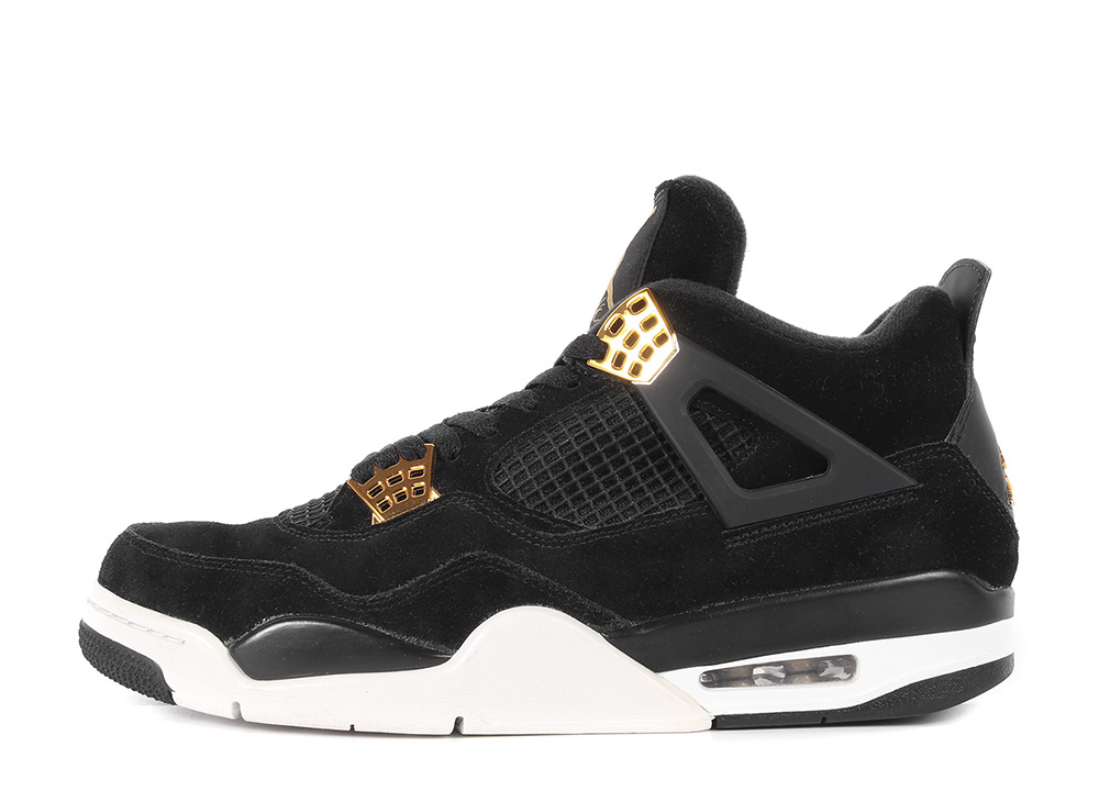 ナイキ エアジョーダン4 レトロ ブラック/メタリック ゴールド ホワイト Jordan4 Retro Royalty 308497-032