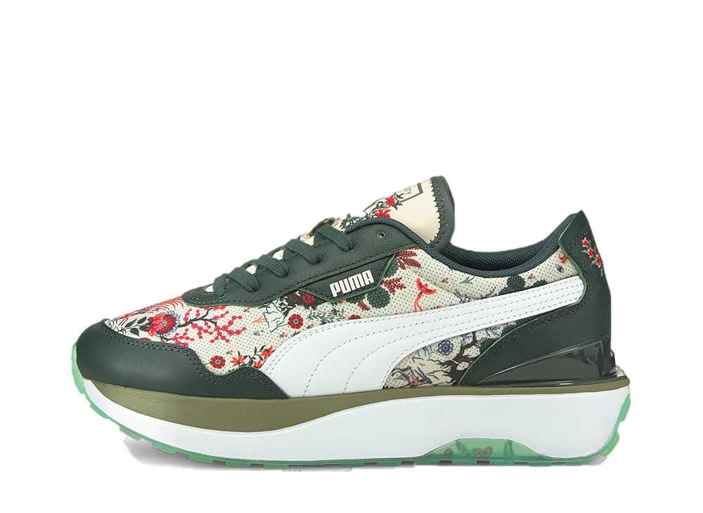 リバティー×プーマウィメンズクルーズライダーグリーン LEBERTY×PUMA WMNS CRUISE RIDER NU GREEN 382107-01