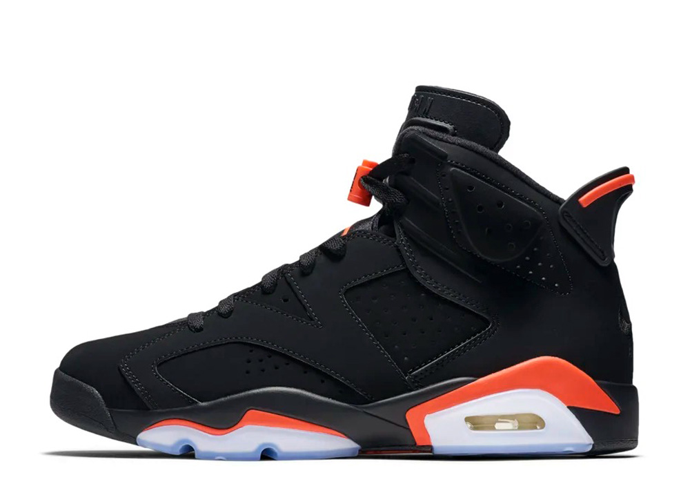 ナイキ エア ジョーダン 6 レトロ ブラック インフラレッド 2019 Nike Air Jordan 6 Retro Black 384664-060