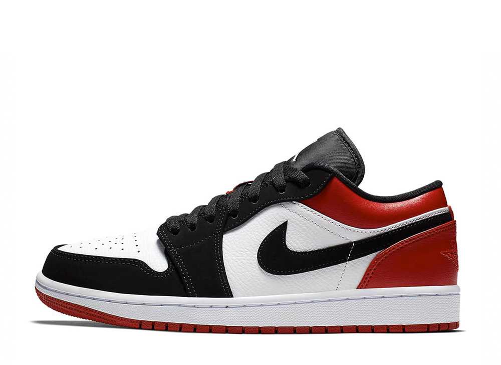 ナイキ エアジョーダン1 ロー ブラックトゥ Nike Air Jordan1 Low Black Toe 553558-116