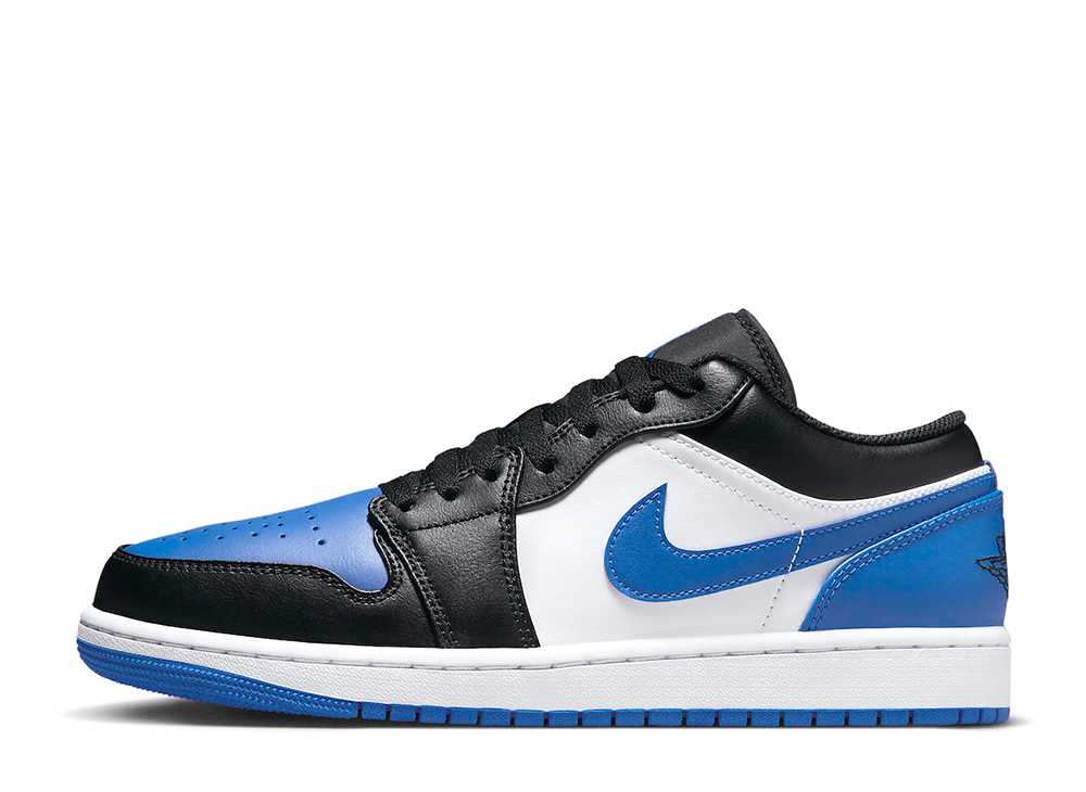 ナイキ エアジョーダン1 ロー ブラック/ホワイト/ロイヤルブルー Nike Air Jordan1 Low Black/White/Royal Blue 553558-140