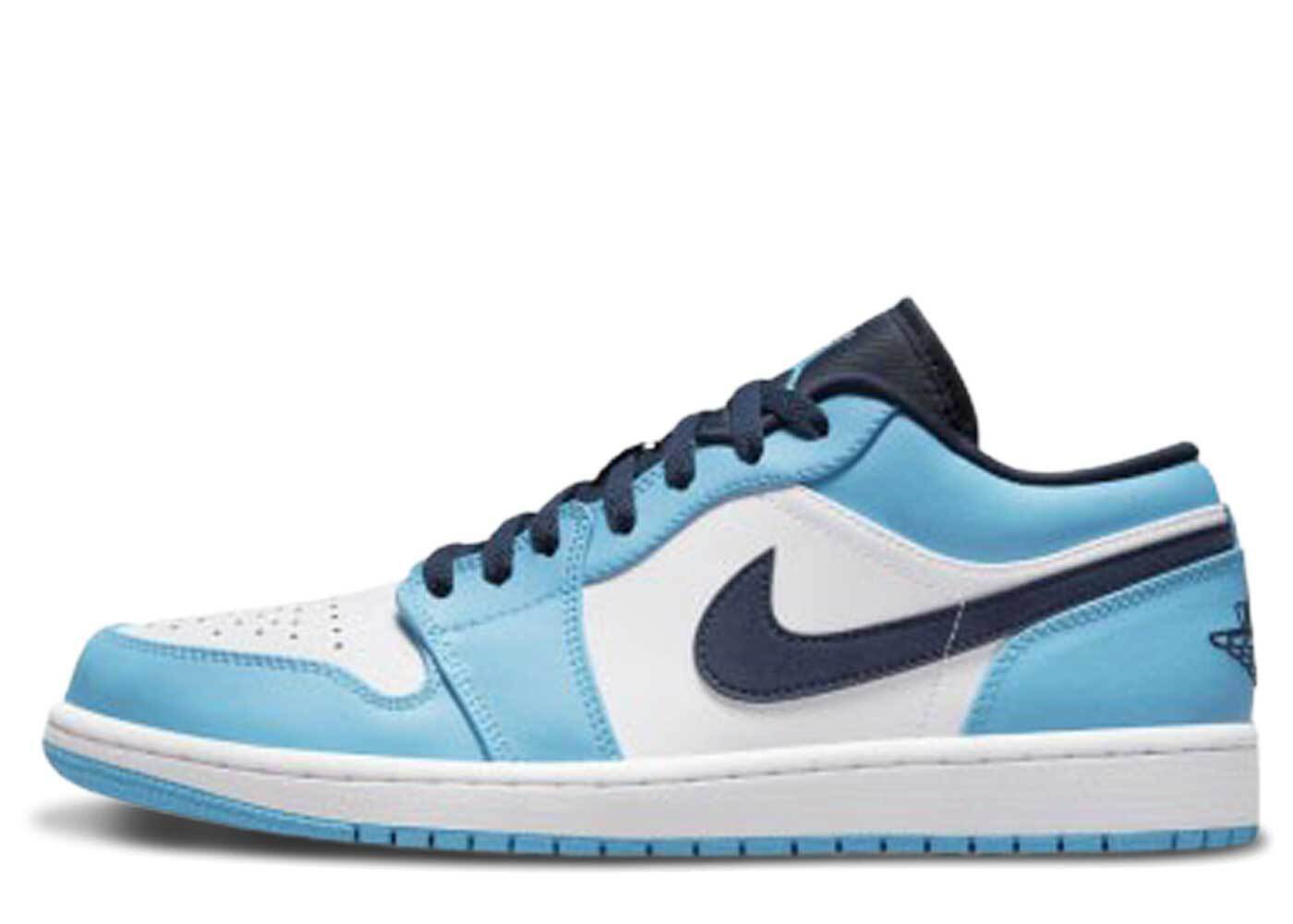 ナイキ エアジョーダン1 ロー ユニバーシティブルー Nike Air Jordan1 Low University BlueWhite 553558-144