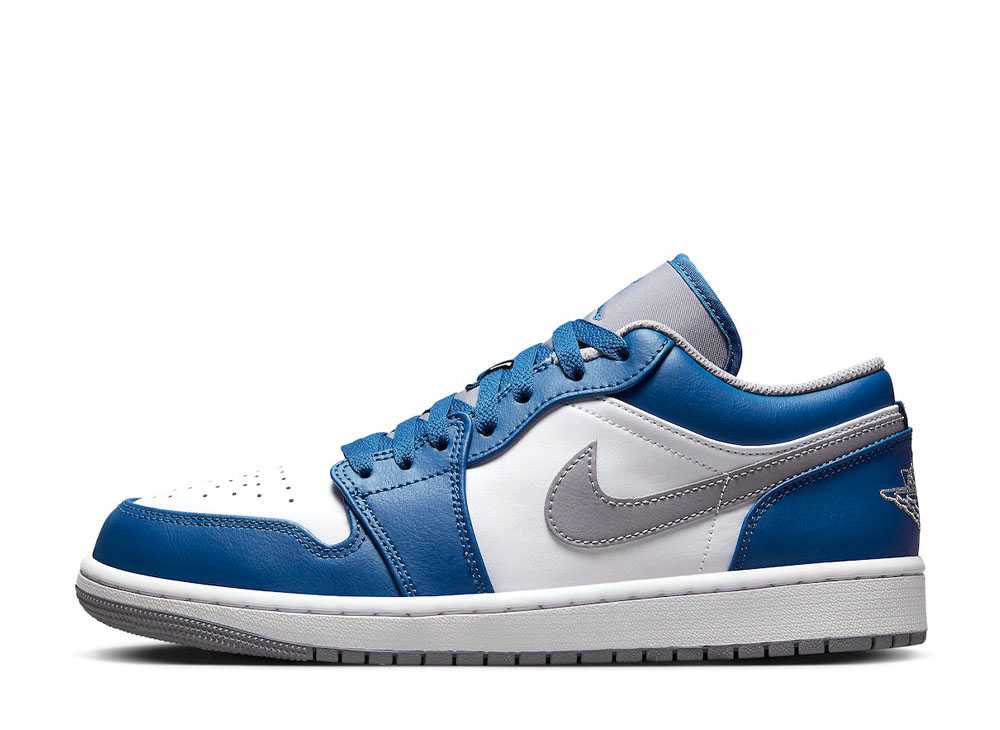 ナイキ エアジョーダン1 ロー トゥルー ブルー Nike Air Jordan 1 Low True Blue 553558-412