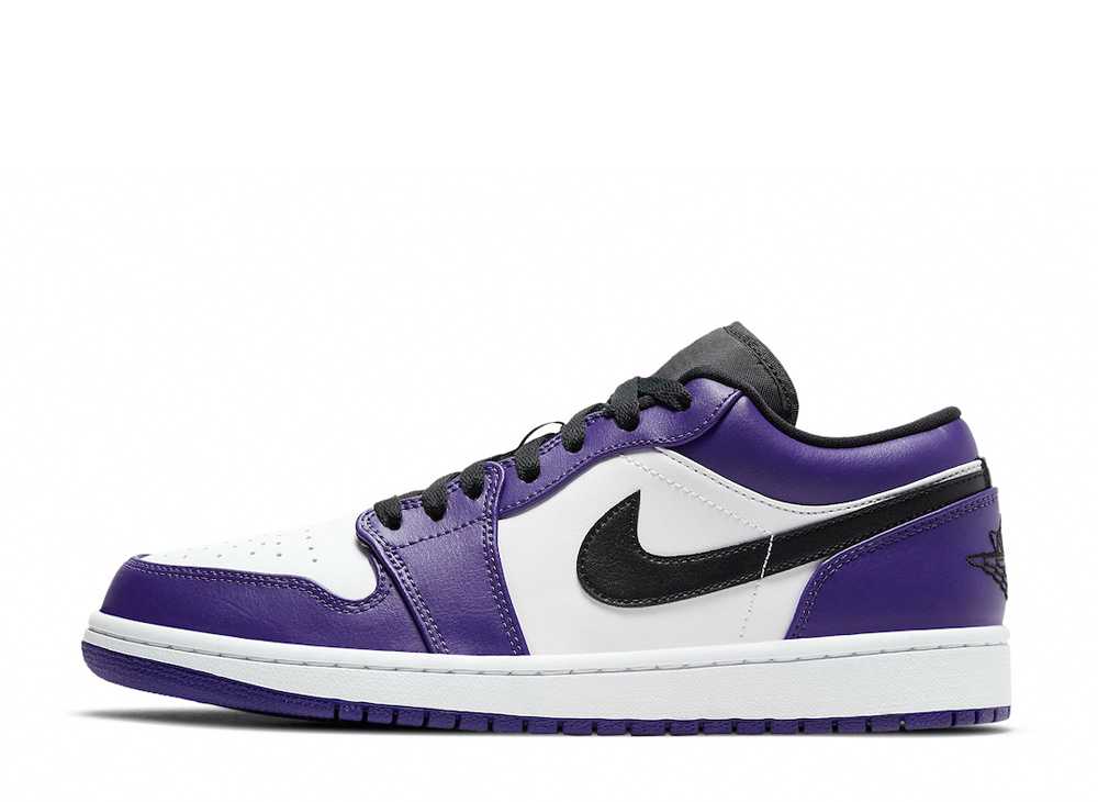 ナイキエアジョーダン1 ロー コートパープル Nike Air Jordan1 Low Court Purple 553558-500