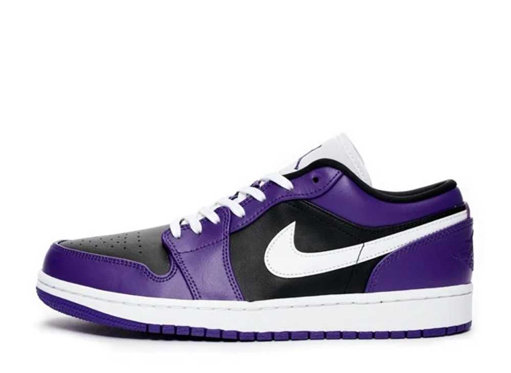 ナイキ エアジョーダン 1 ロー ブラック パープル Nike Air Jordan 1 Low Black Purple 553558-501