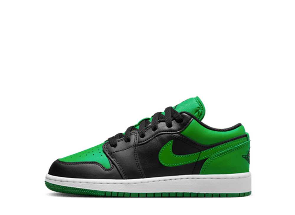ナイキ GS エアジョーダン1 ロー ラッキー グリーン Nike GS Air Jordan1 Low Lucky Green 553560-065