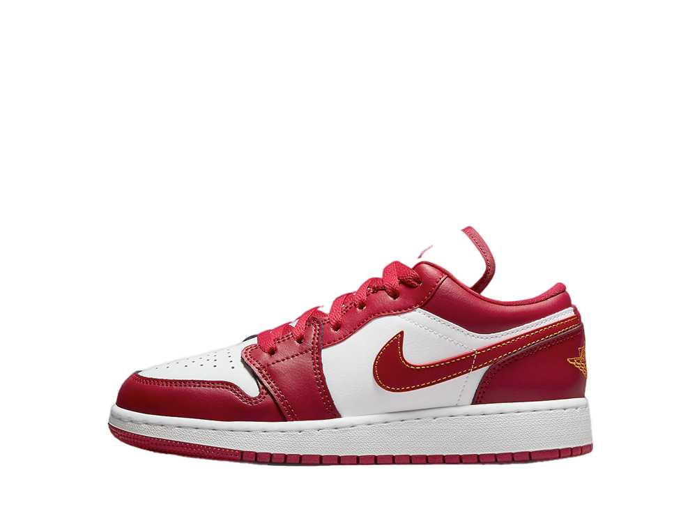 ナイキ GS エアジョーダン1  ローレッド Nike GS Air Jordan 1 Low Cardinal Red 553560-607