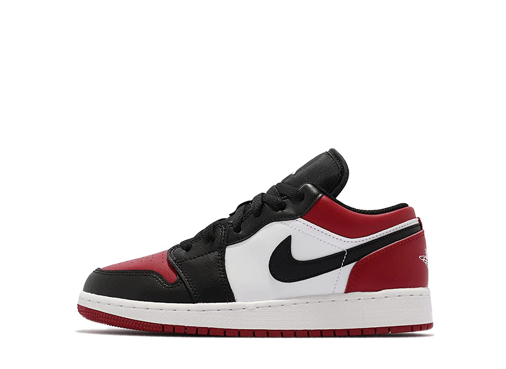 ナイキ GS エア ジョーダン 1 ロー ブレッドトゥ Nike GS Air Jordan 1 Low Bred Toe 553560-612