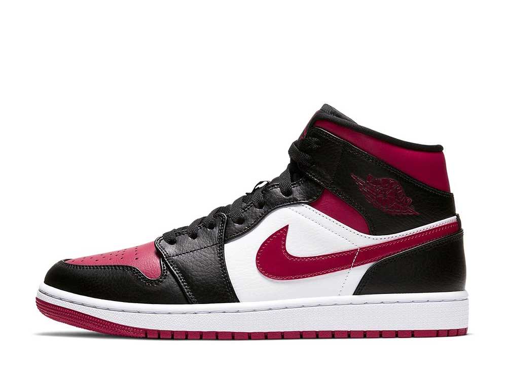 ナイキ エアジョーダン 1 ミッド ブラック ホワイト レッド 2020 Nike Air Jordan 1 Mid Black White Red 554724-066