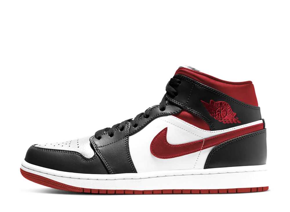 ナイキ エアジョーダン1ミッドメタリックレッド Nike Air Jordan 1 Mid Metallic Red 554724-122