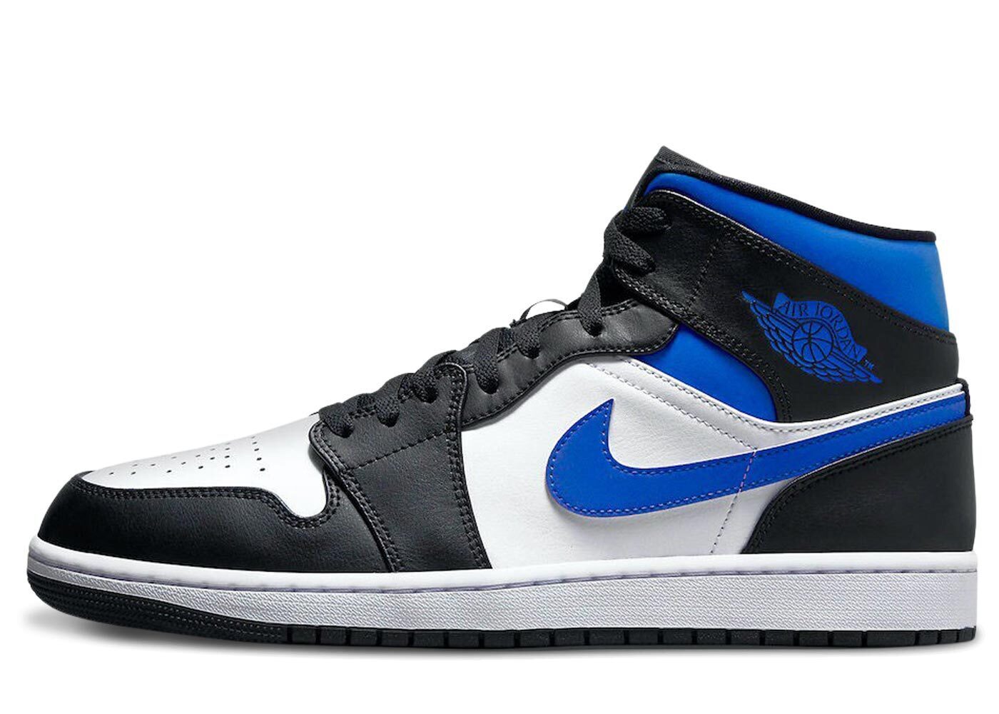 ナイキ エアジョーダン1ミッドホワイト ブラック ロイヤル Nike Air Jordan 1 Mid White/Black/Royal 554724-140