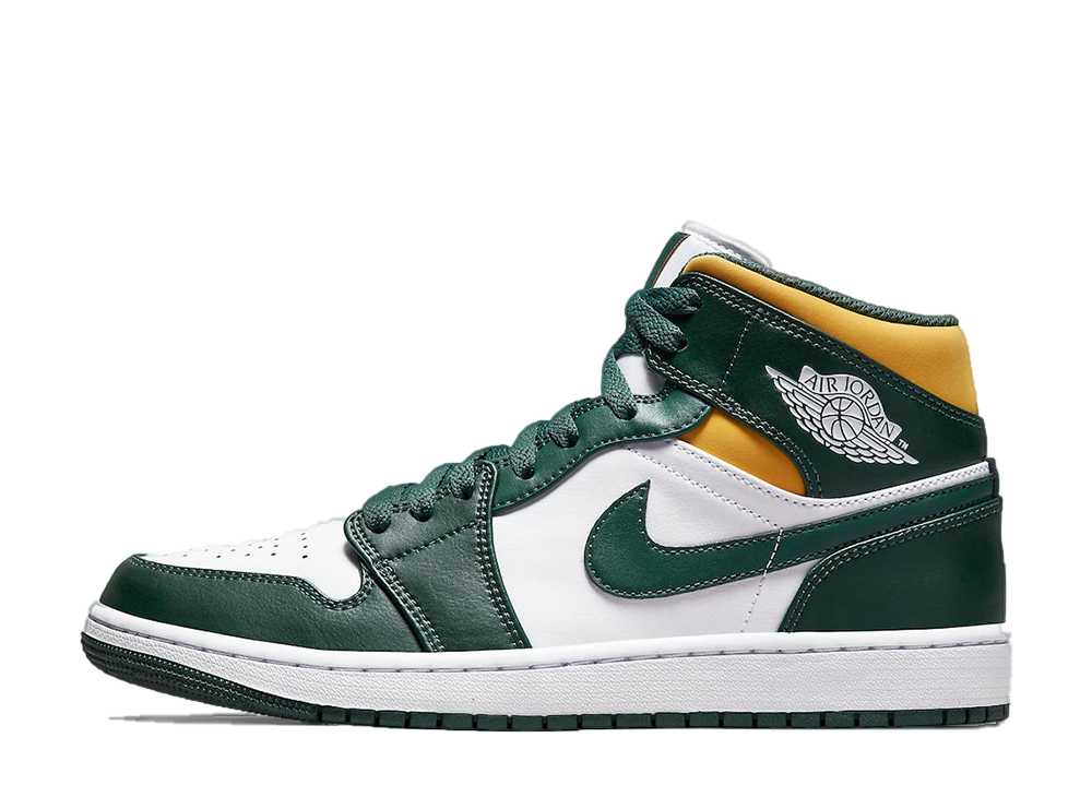 ナイキ エアジョーダン1 ミッド シアトル・スーパーソニックス Nike Air Jordan 1 Mid Seattle Supersonics&#39; 554724-371