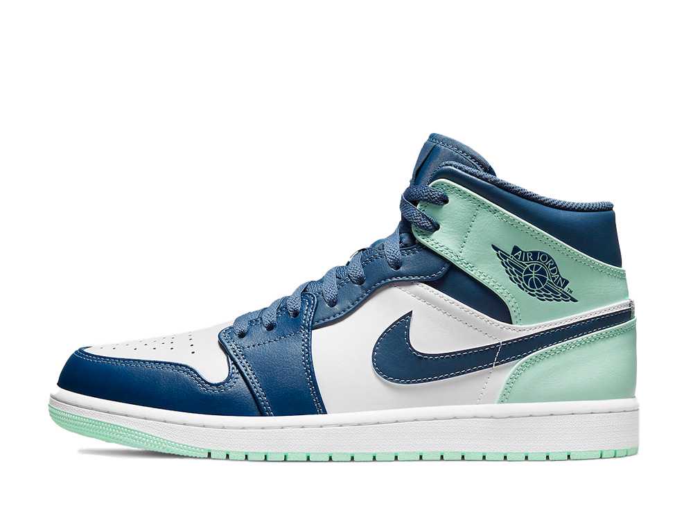 ナイキ エアジョーダン1 ミッド ブルーミント Nike Air Jordan 1 Mid Blue Mint 554724-413