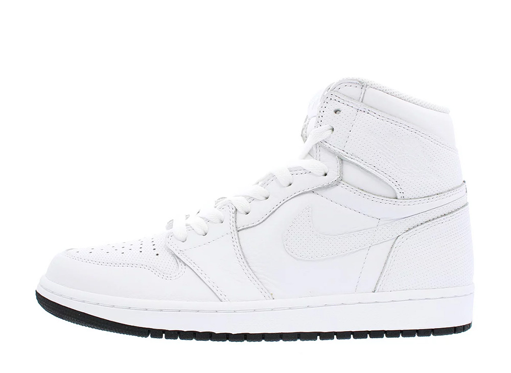 ナイキ エアジョーダン 1 レトロ ホワイト パーフォレート Jordan 1 Retro White Perforated 555088-100