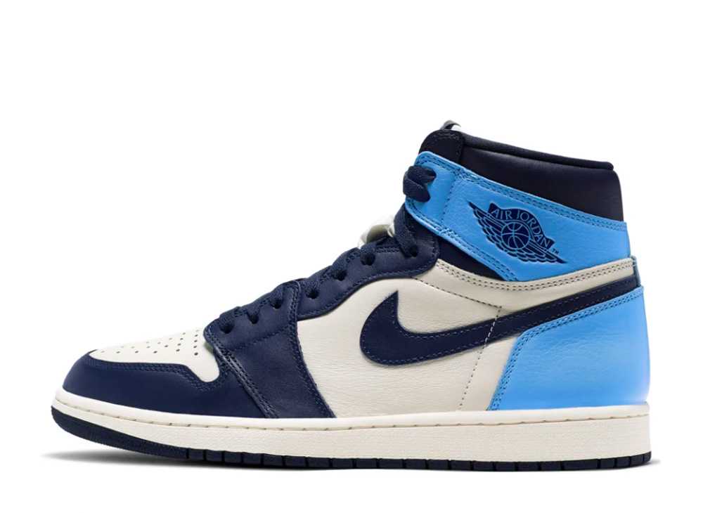 ナイキエアジョーダン1 レトロハイ NikeAirJordan1 Retro High Obsidian UNC 555088-140