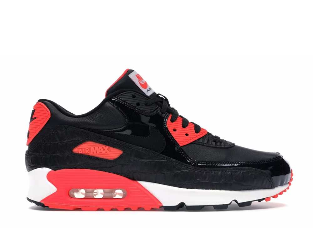 ナイキ エア マックス90 インフラレッド Nike Air Max 90 Black Croc Infrared 725235-006