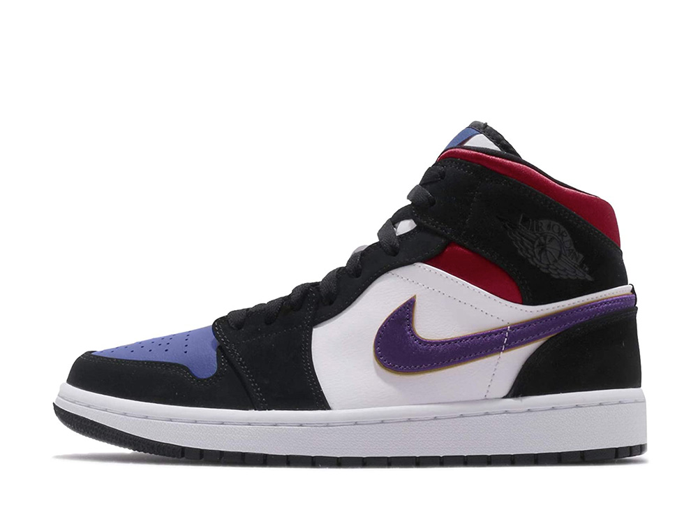 ナイキ エアジョーダン1ミッド レイカーズ トップ3 NIKE AIR JORDAN1 MID LAKERS TOP3 852542-005