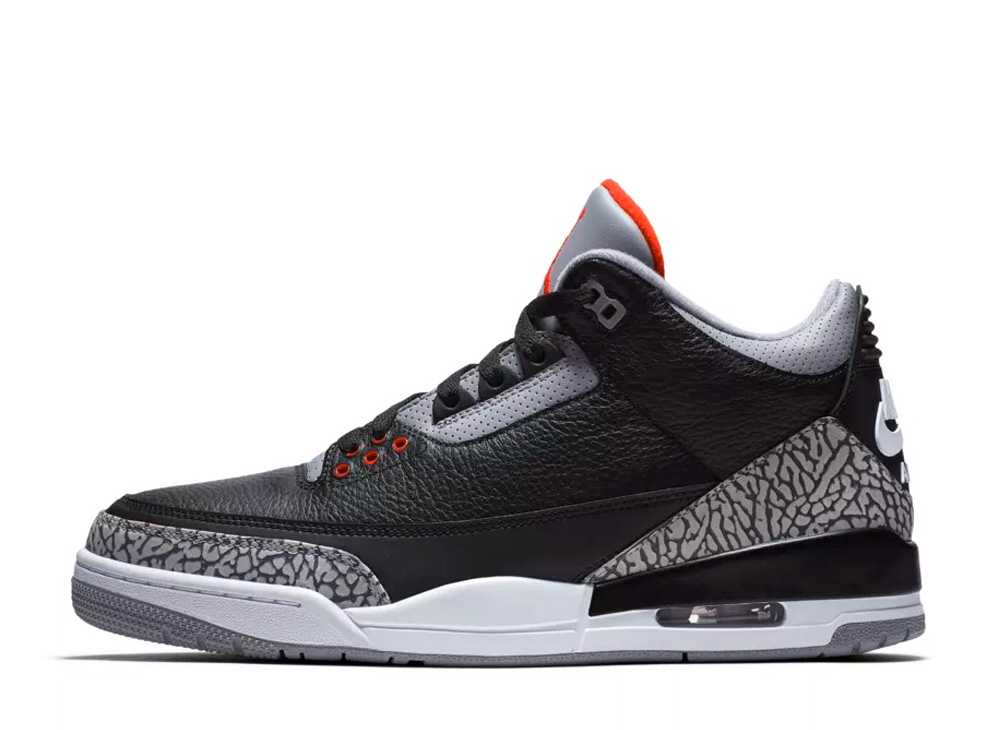 ナイキ エアジョーダン3 OG ブラックセメント NIKE AIR JORDAN 3 OG BLACK CEMENT 854262-001