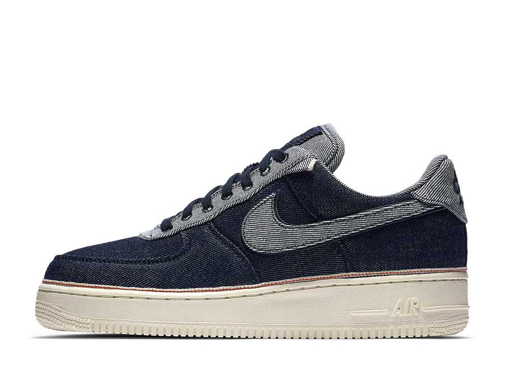 デニム ナイキ エアフォース1 3 ×1 Denim × Nike Air Force 1 1 Raw Indigo 905345-402