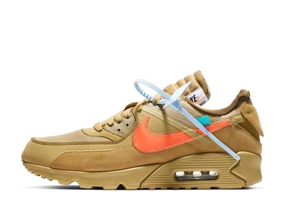 オフホワイト×ナイキ エアマックス90 デザートオレ Off-White×Nike Air Max90 AA7293-200