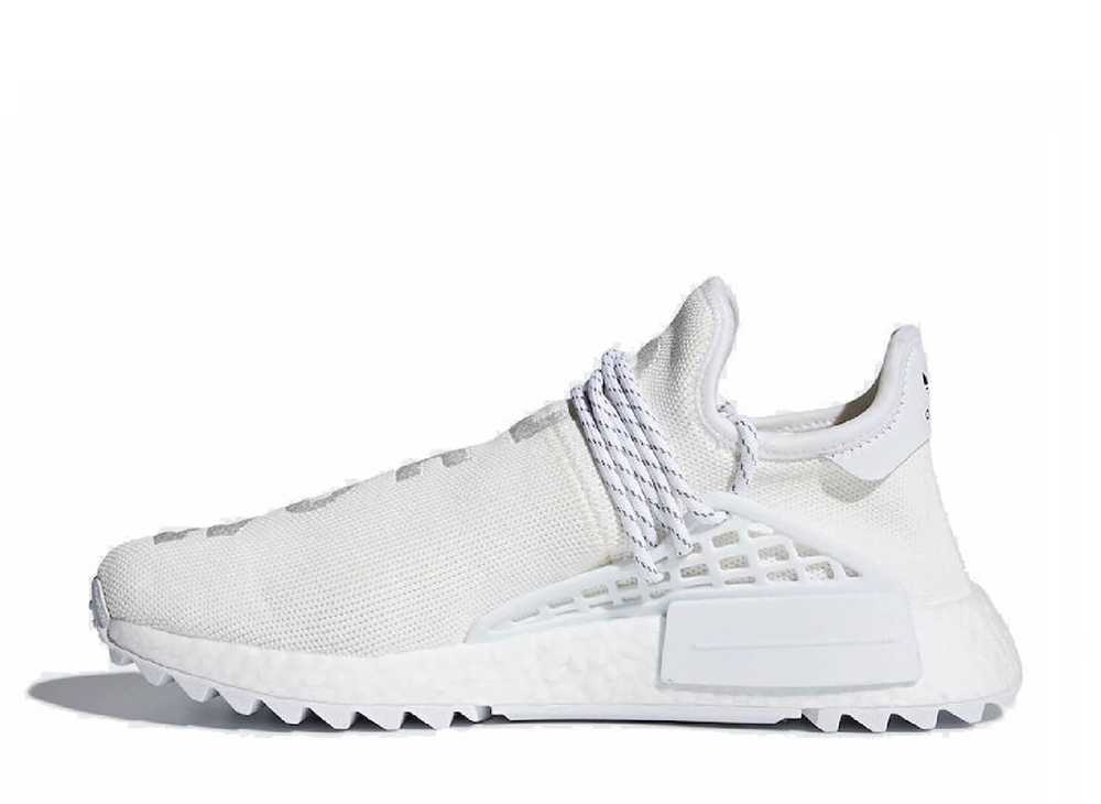 ファレルウィリアムズ×アディダス NMDHU ホワイト2018 PHARRELL WILLIAMS×ADIDAS NMD HU WHITE2018 AC7031