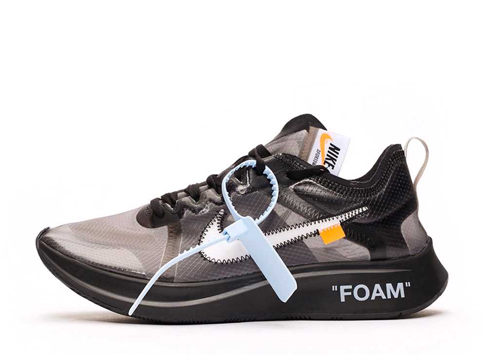 オフホワイト×ナイキ ズームフライブラック OFF-WHITE × NIKE ZOOM FLY BLACK AJ4588-001