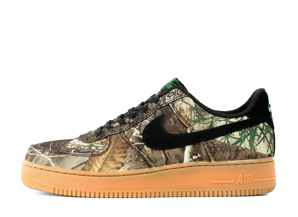 ナイキエアフォース1ローリアルツリーウッドランドブラック NikeAirForce1LowRealtreeWoodland Black AO2441-001