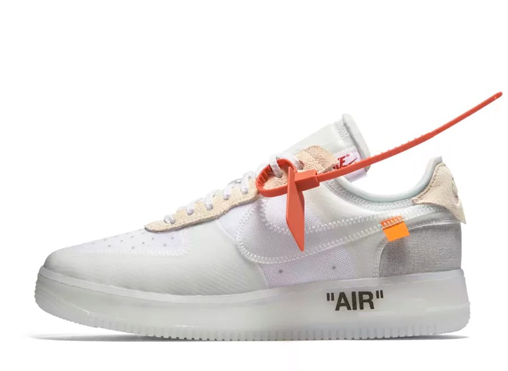 オフホワイト × ナイキ ザ・テンエアフォース1ロー OFF-WHITE × NIKE THE TEN AIR FORCE 1 LOW AO4606-100