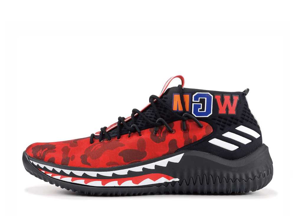 アベイシングエイプ アディダス デイム4パックレッド A BATHING APE×ADIDAS DAME 4 PACK RED AP9976