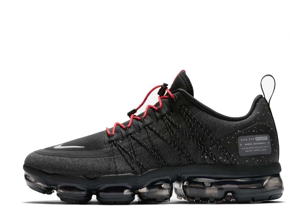 ナイキ エアヴェイパーマックスランユーティリティ NIKE AIR VAPORMAX RUN UTILITY BLACK HABANERORED AQ8810-001