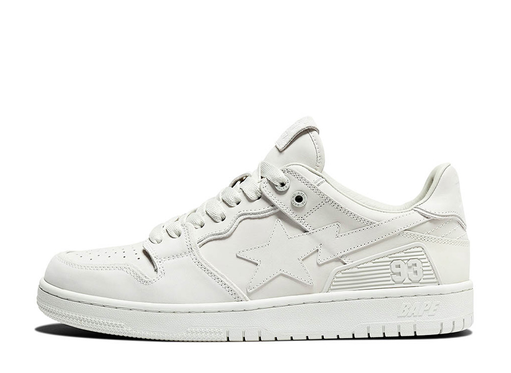 ベイプ スケート スタ トリプルホワイト BAPE SK8 STA Triple White BAPE-SK8-STA-WHITE