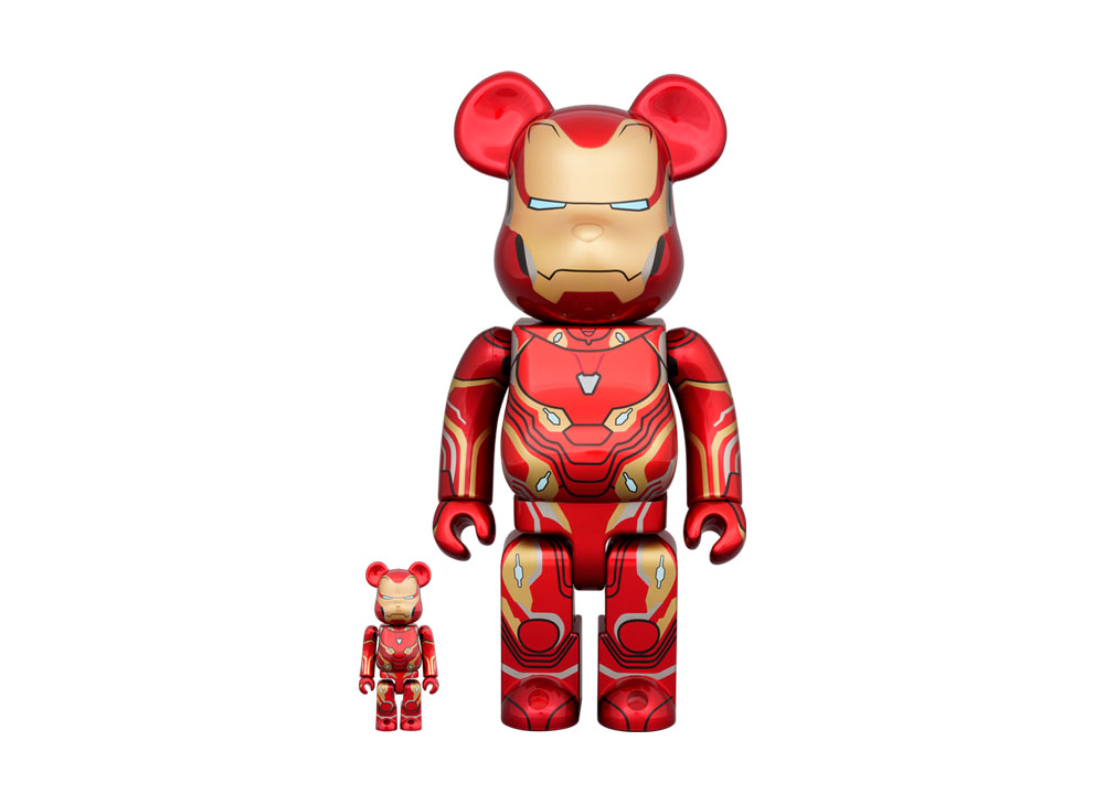 ベアブリック アイアンマン 100％ &#38; 400％ Bearbrick IRON MAN 50 100％ &#38; 400％ BB-1216