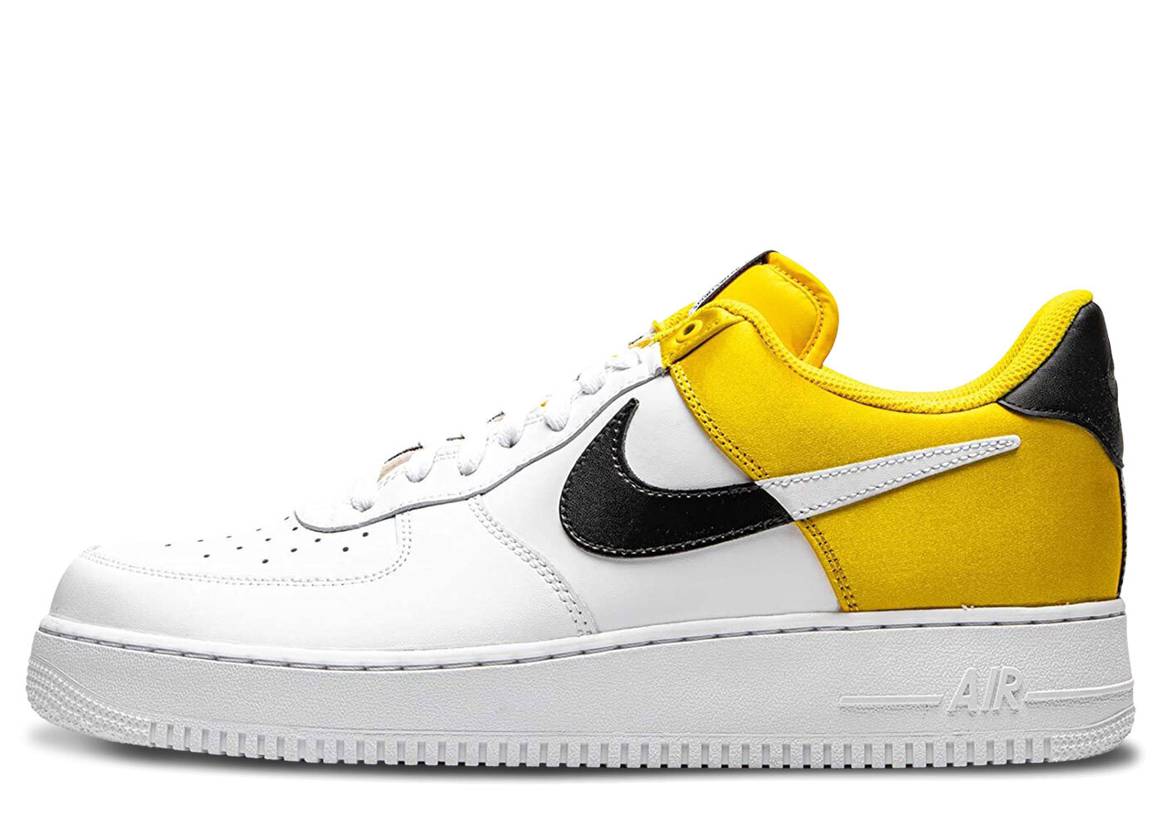 ナイキ エアフォース1 ロー 07 Lv8 ホワイト/イエロー Nike Air Force1 Low 07 Lv8  White/Yellow BQ4420-700