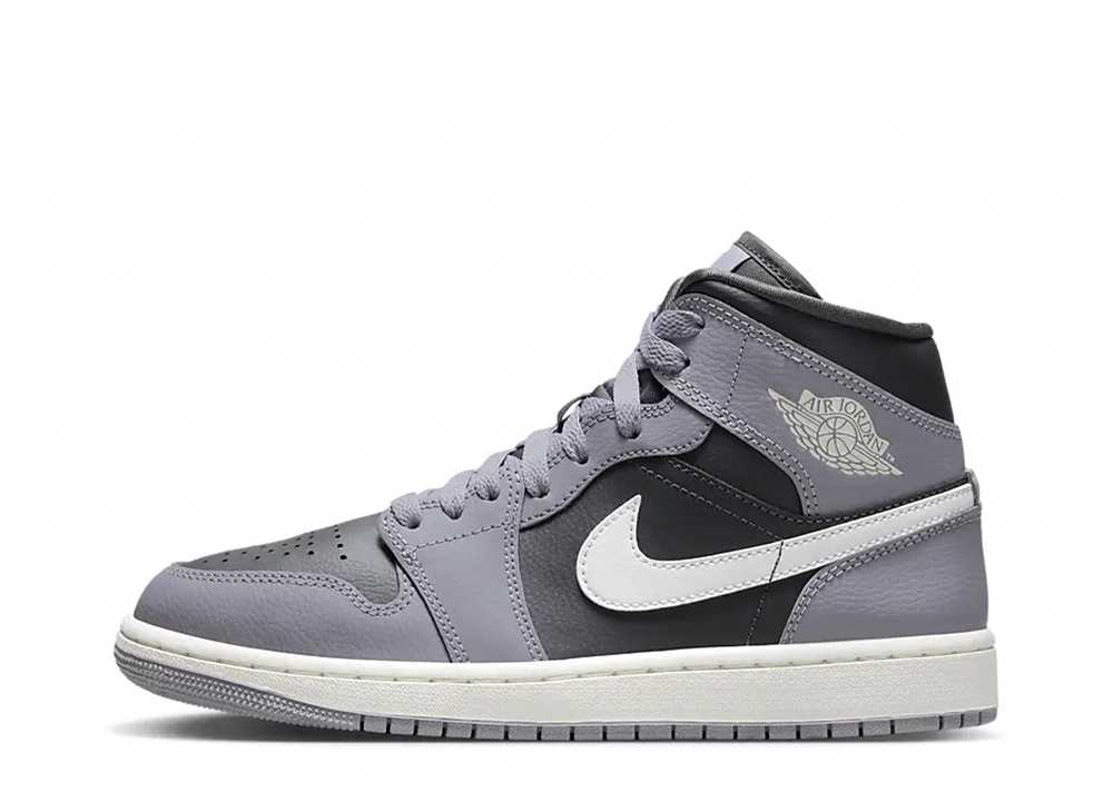 ナイキ ウィメンズ エアジョーダン1 ミッド Nike WMNS Air Jordan1 Mid Cement Grey BQ6472-022