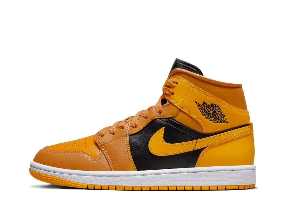 ナイキ WMNS エアジョーダン1 チャトニー Nike WMNS Air Jordan1 Mid Chutney Taxi BQ6472-700