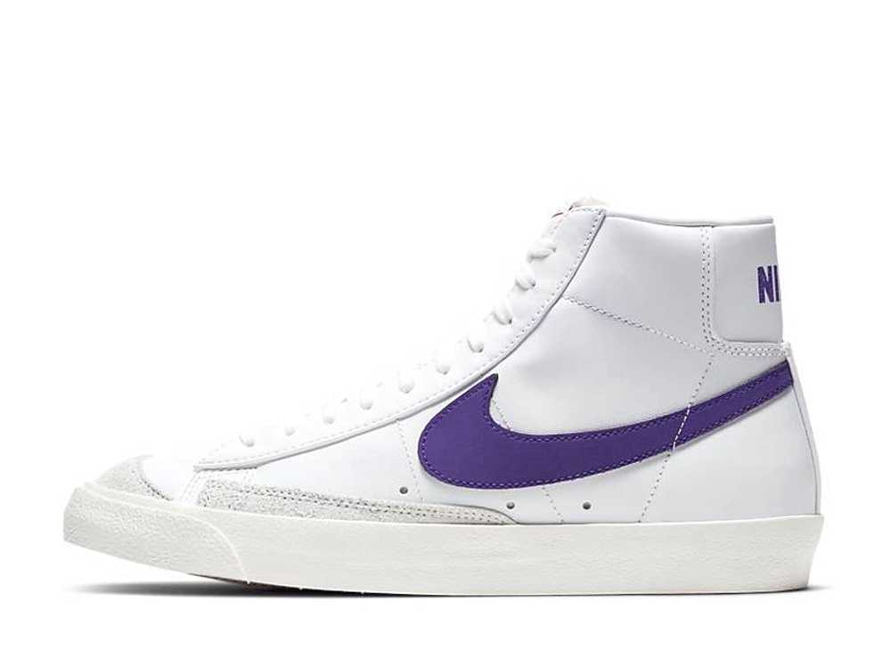 ナイキ ブレザー ミッド &#39;77 ホワイト パープル Nike Blazer Mid ’77 White Voltage Purple BQ6806-105