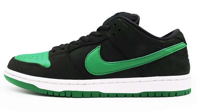 ナイキ SB ダンク ロー プロ ブラック パイン グリーン NIKE SB DUNK LOW PRO BLACK PINE GREEN BQ6817-005