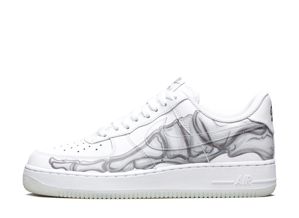 ナイキ エアフォース1ロー ホワイトスケルトン NIKE AIR FORCE 1 LOW WHITE SKELETON BQ7541-100