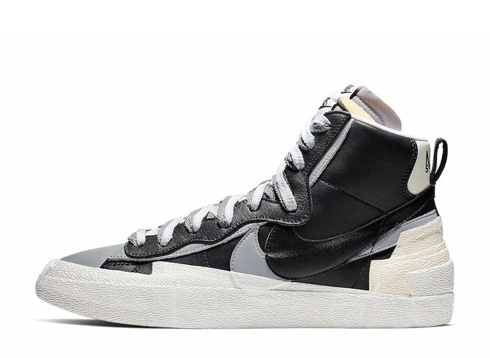 サカイ ブレザー ミッド Sacai × Nike Blazer Mid Black Grey BV0072-002