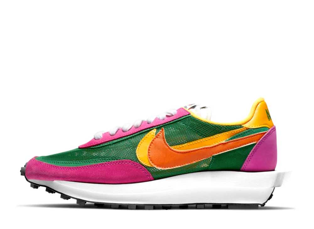 サカイ ナイキ LD ワッフル Sacai × Nike LD Waffle Green Purple BV0073-301