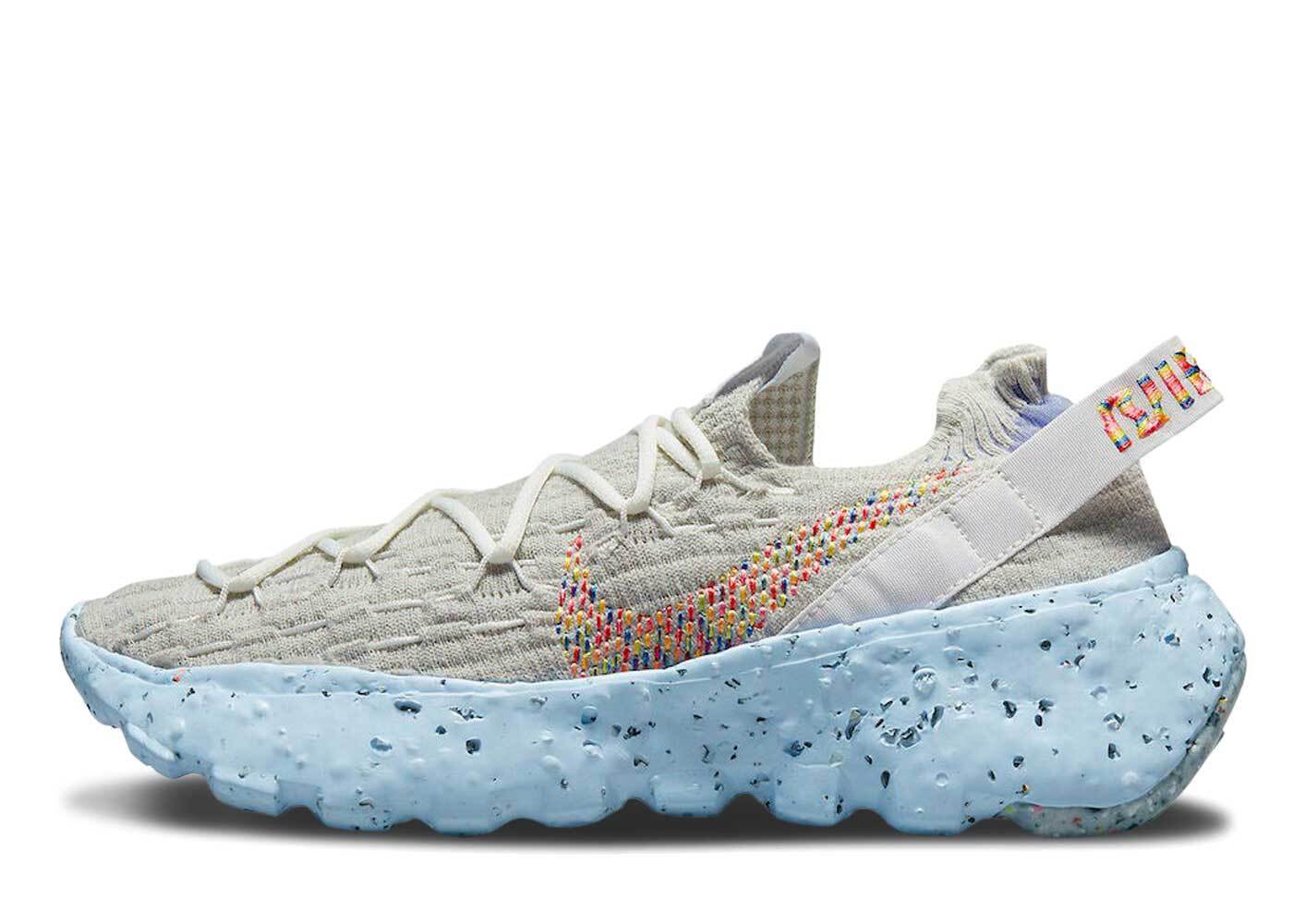 ナイキスペースヒッピー04ホワイトマルチウィメンズ Nike Space Hippie 04 White Multi Womens CD3476-102