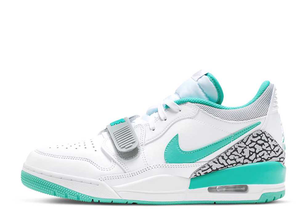 ナイキ ジョーダン レガシー 312 ホワイト Nike Jordan Legacy 312 Low White Turquoise CD7069-130