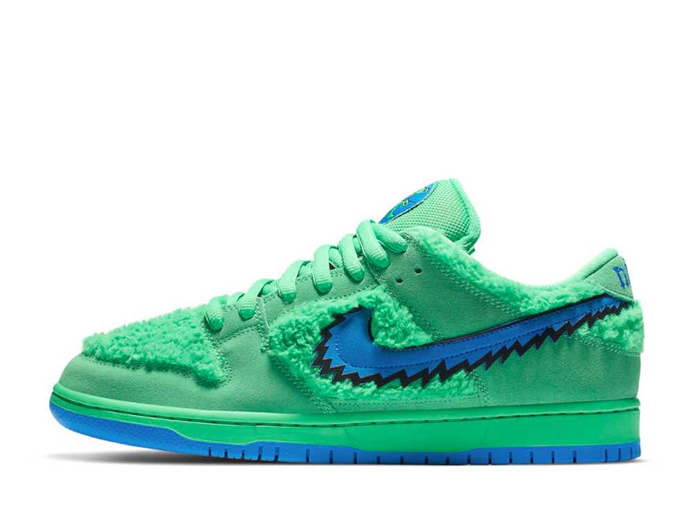 グレイトフルデッド ナイキ ダンク Grateful Dead Nike SB Dunk Low Green Bear CJ5378-300