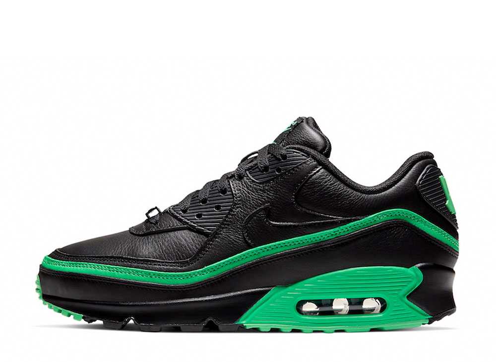 ナイキ エアマックス90 アンディフィーテッド Nike Air Max 90 Undefeated Black Green Spark CJ7197-004