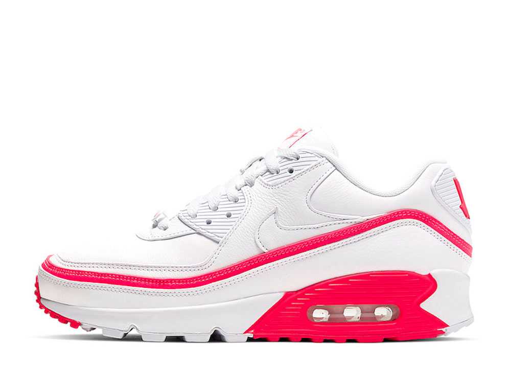 ナイキ エアマックス90 アンディフィーテッド Nike Air Max 90 Undefeated White Solar Red CJ7197-103