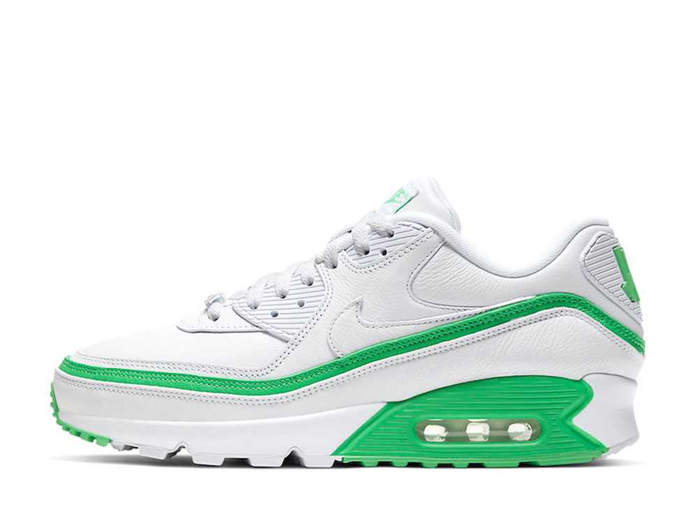 ナイキ エアマックス90 アンディフィーテッド Nike Air Max 90 Undefeated White Green Spark CJ7197-104