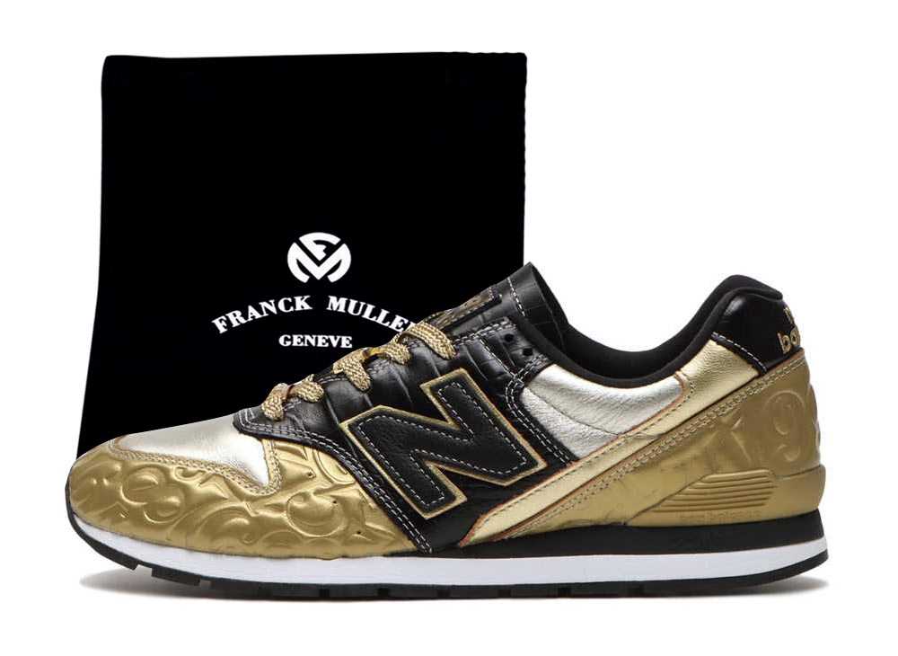 (トート付き)フランクミュラー × ニューバランス CM996 ゴールド FRANCK MULLER × NEW BALANCE CM996 CM996FMG-TOTE