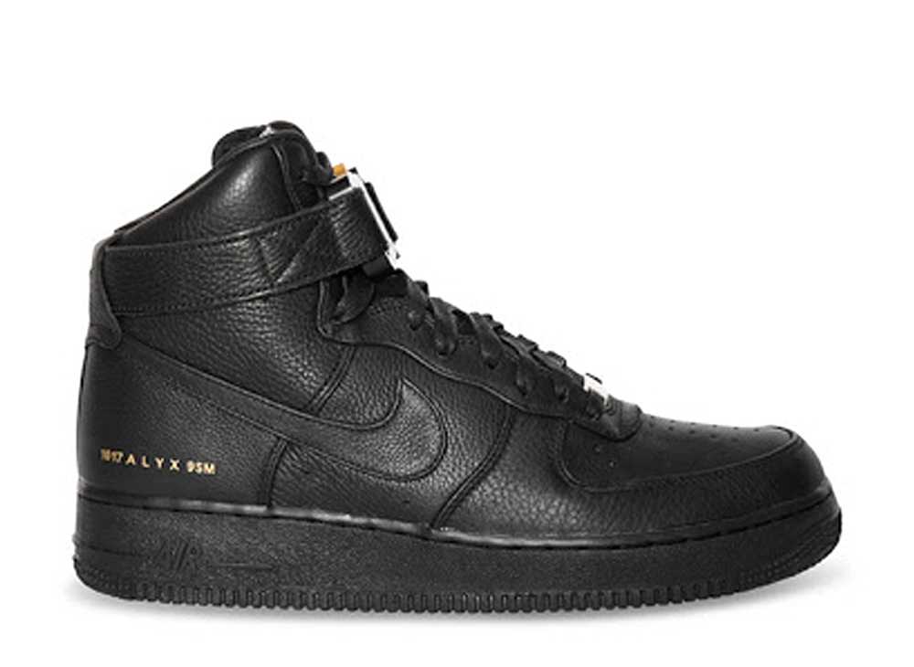 アリクス ナイキ エアフォース1 ハイ Alyx × Nike Air Force 1 High Black Metallic Gold CQ4018-001