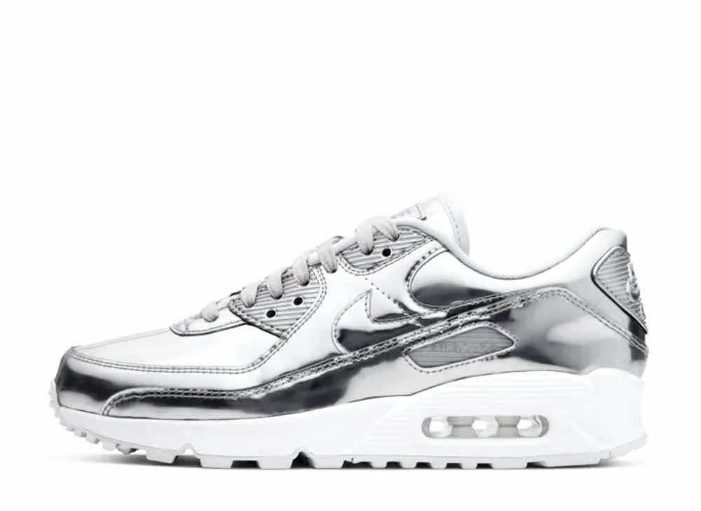 ナイキ エアマックス 90 シルバークローム ウィメンズ Nike Air Max 90 Silver Chrome Womens CQ6639-001